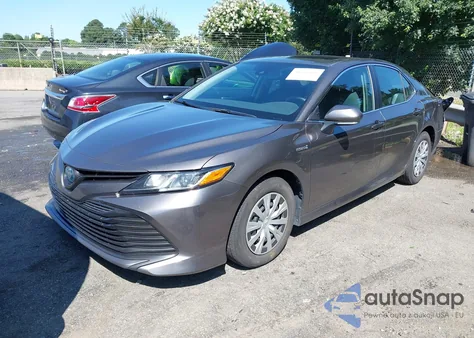 2019 Toyota Camry Hybrid Le from USA, damaged, VIN 4T1B31HK4KU511648